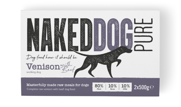 Picture of Naked Dog - Pure Venison With Beef 2x500g
