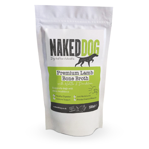 Picture of Naked Dog - Bone Broth Lamb With Nettles & Dandelion 500ml