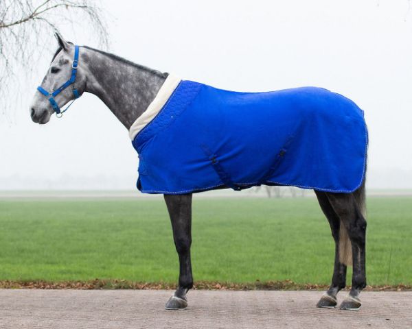Picture of QHP Fleece Rug Brilliance Victoria Blue