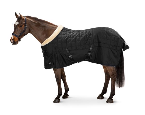 Picture of Eskadron Zeta Stable Rug With FauxFur 100g Black