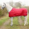 Picture of DefenceX System 450g Turnout Rug 3 In 1 Navy/Damson Red
