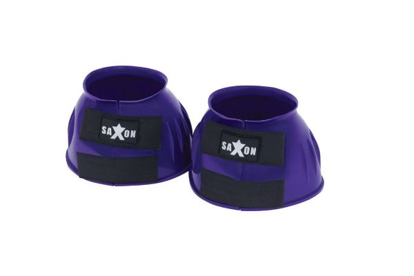 Picture of Saxon Double Tape Pvc Ribbed Bell Boot Purple