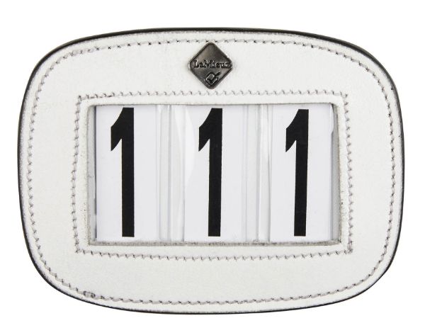 Picture of Le Mieux Saddle Pad Number Holder Square White