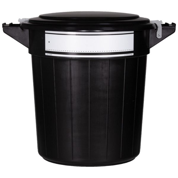 Picture of V-Plast Feed Bin With Lid & Smart Label 80L
