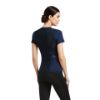 Picture of Ariat Ascent Crew Short Sleeved Baselayer Navy