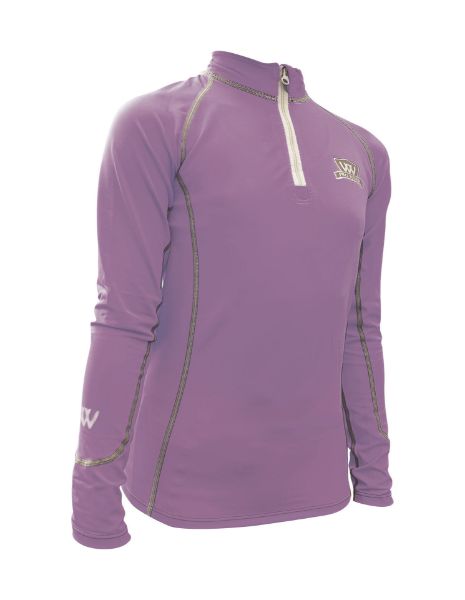 Picture of Woof Wear Young Rider Pro Performance Shirt Lilac