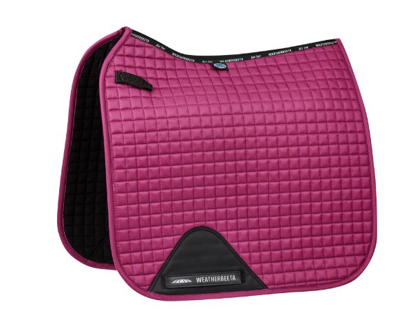 Picture of Weatherbeeta Prime Dressage Saddle Pad Red Violet Full