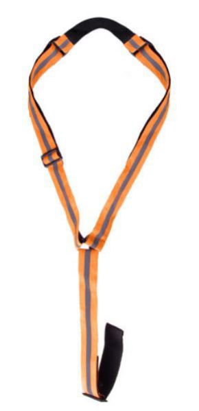 Picture of Hy Equestrian Reflector Martingale Orange One Size
