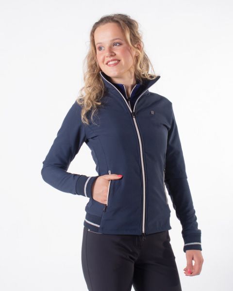 Picture of QHP Softshell Jacket Lieke Navy
