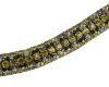 Picture of QHP Browband Havana Black/Olive