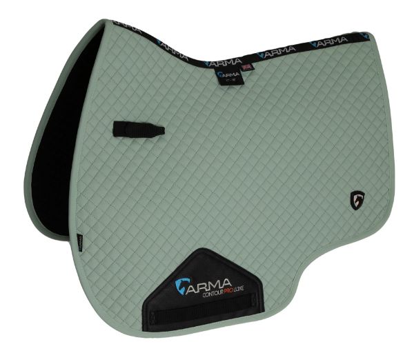 Picture of Shires ARMA Luxe Saddlecloth Sage 15-16.5"