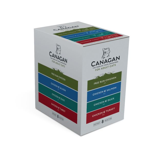 Picture of Canagan Cat - Pouch Adult Multipack 8x85g