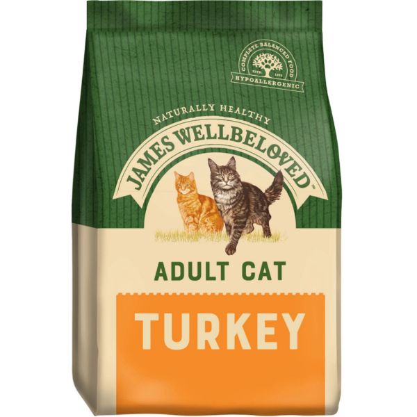 Picture of James Wellbeloved Cat - Adult Turkey 1.5kg