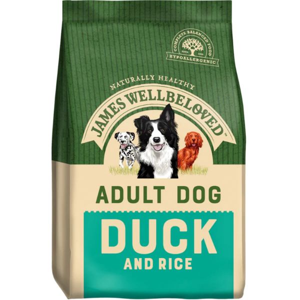 Picture of James Wellbeloved Dog - Adult Duck & Rice 2kg