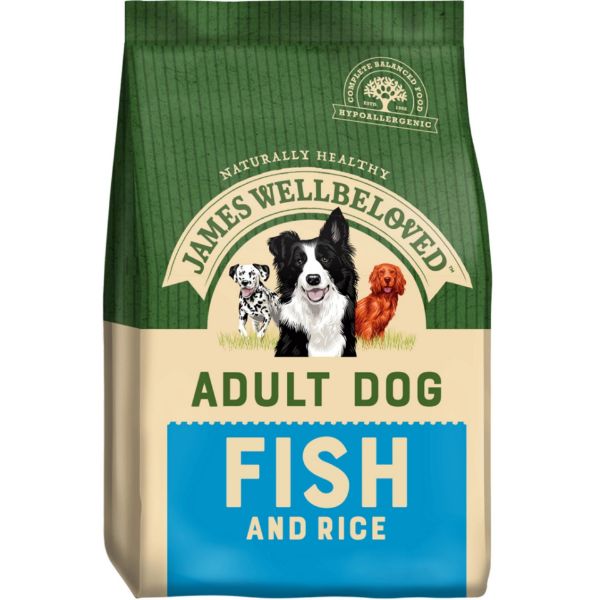 Picture of James Wellbeloved Dog - Adult Fish & Rice 2kg