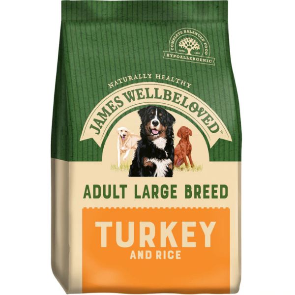 Picture of James Wellbeloved Dog - Adult Large Breed Turkey & Rice 15kg