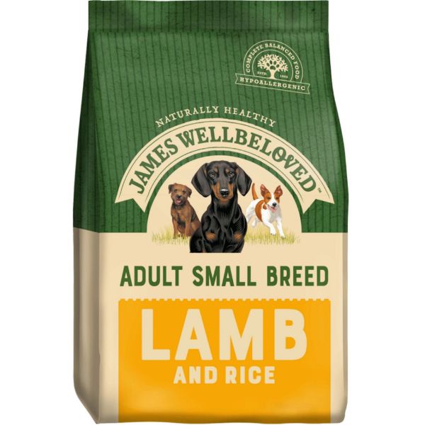 Picture of James Wellbeloved Dog - Adult Small Breed Lamb & Rice 1.5kg