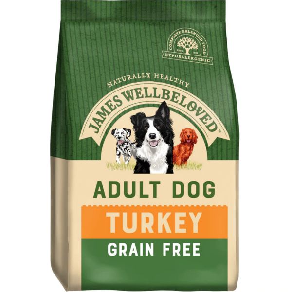 Picture of James Wellbeloved Dog - Adult Turkey Grain Free 1.5kg