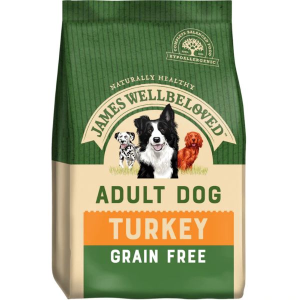 Picture of James Wellbeloved Dog - Adult Turkey Grain Free 10kg