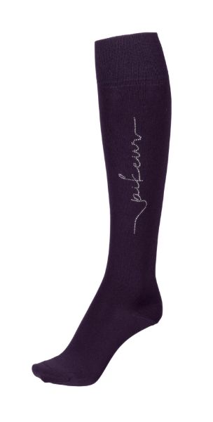 Picture of Pikeur Tube Sock Strass Deep Purple 41-43