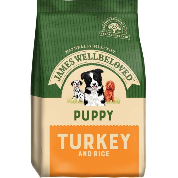Picture of James Wellbeloved Puppy - Turkey & Rice 2kg