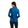 Picture of Ariat Womens Sunstopper 2.0 1/4 Zip Baselayer Blue Opal