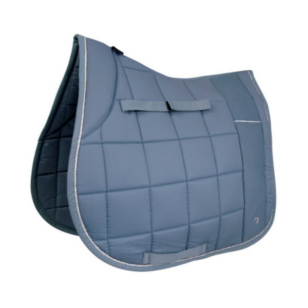 Picture of Hy Equestrian Synergy Saddle Pad Riviera/Silver Cob