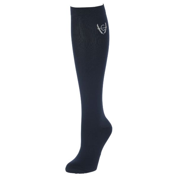 Picture of Covalliero Riding Socks Competition Dark Navy