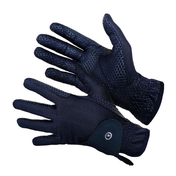 Picture of Km Elite Silicone Grip Gloves Black