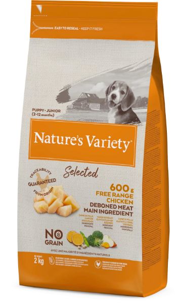 Picture of Natures Variety Dog - Selected Dry Puppy Junior Chicken 2kg