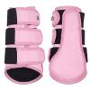 Picture of QHP Leg Protection Havana Powder Pink
