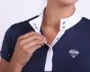Picture of QHP Marit Competition Shirt Navy 
