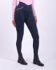 Picture of QHP Riding Tights Kathleen Full Grip Navy