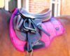 Picture of Shires ARMA Ombre Saddlecloth Pink 14"