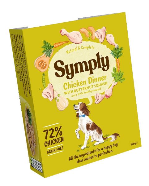 Picture of Symply Dog - Grain Free Chicken Dinner 395g