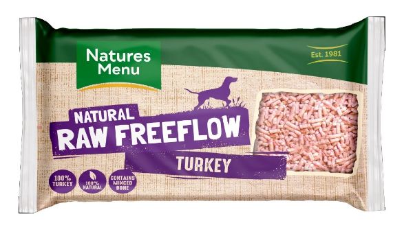 Picture of Natures Menu Dog - Frozen Freeflow Mince Turkey 2kg