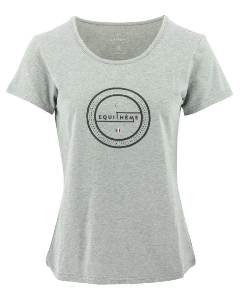 Picture of Equi Theme Ladies Anna T-Shirt Grey