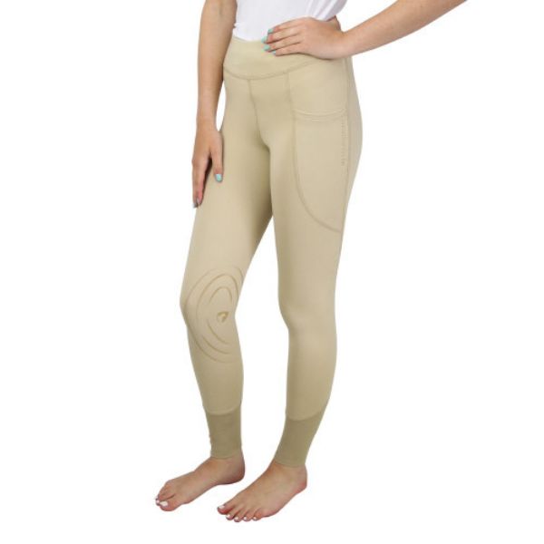 Picture of Hy Equestrian Junior Selah Competition Riding Tights Beige