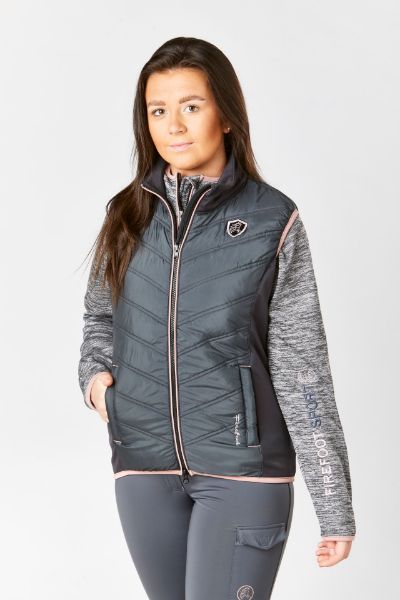 Picture of Firefoot Ladies Gilet Grey / Rose Gold