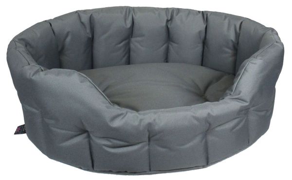 Picture of P & L Oval Waterproof Softee Bed Grey 6
