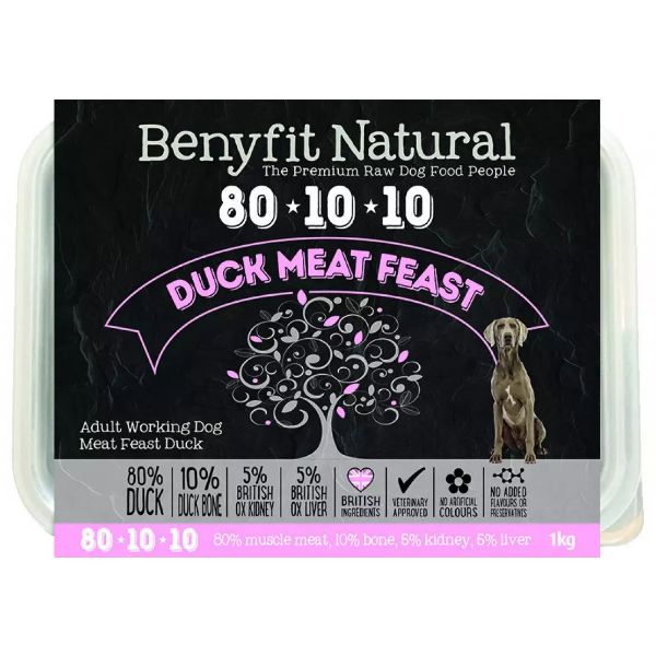 Picture of Benyfit Dog - Natural Duck Meat Feast 80*10*10 1kg