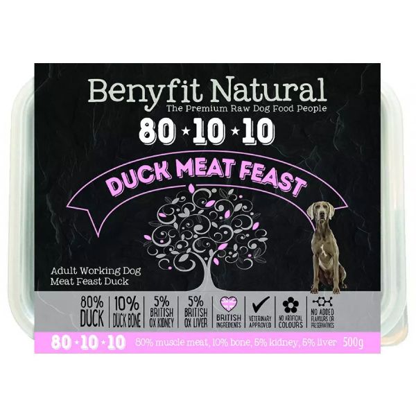 Picture of Benyfit Dog - Natural Duck Meat Feast 80*10*10 500g