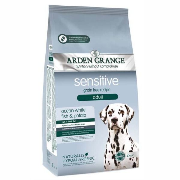 Picture of Arden Grange Dog - Adult Sensitive Grain Free White Fish & Potato 2kg