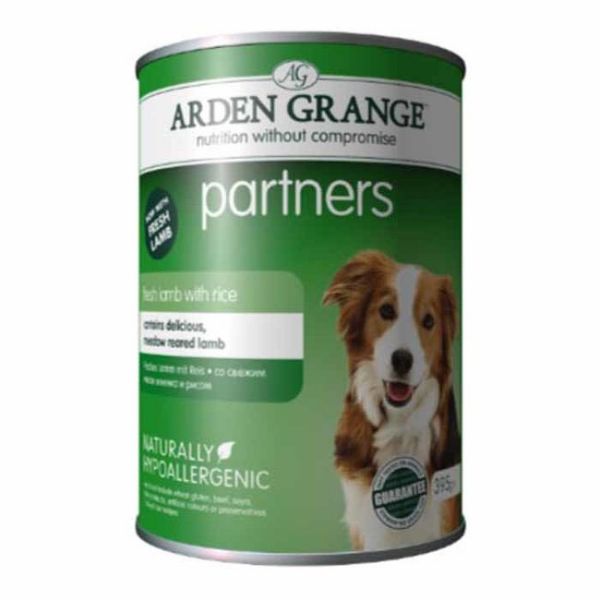 Picture of Arden Grange Dog - Lamb with Rice Tins 6x395g 