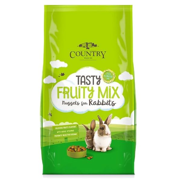 Picture of Burgess Rabbit - Country Value Tasty Fruity Mix Nuggets 1.5kg