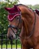 Picture of QHP Orlando Bridle Black/Burgundy