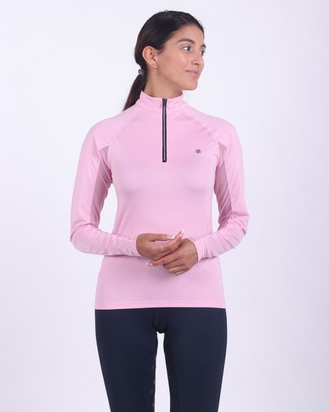 Picture of QHP Yvet Sport Shirt Powder Pink