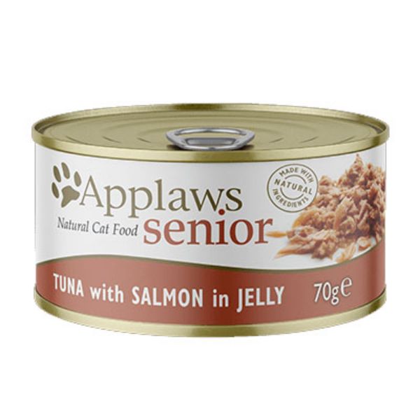 Picture of Applaws Cat - Jelly Tin Senior Tuna With Salmon 70g