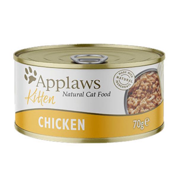 Picture of Applaws Cat - Jelly Tin Kitten Chicken 70g