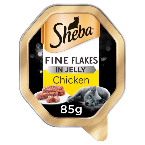 Picture of Sheba Fine Flakes Chicken in Jelly 85g